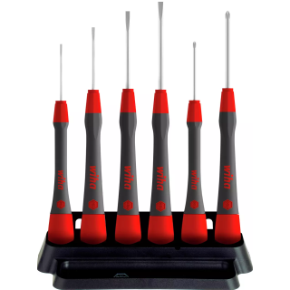 260PK601.42990 PRECISION SCREWDRIVER SET SLOTTED/PHILIPS 6PCS