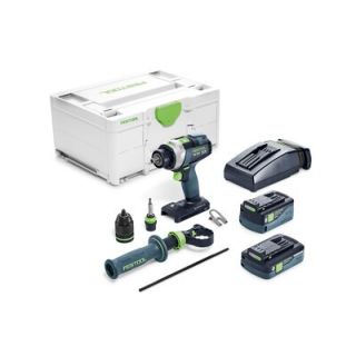 Cordless Percussion Drill TPC 18/4 5.2/4.0Amp Batt 575605