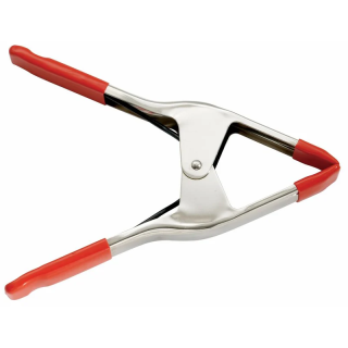 Metal spring clamp